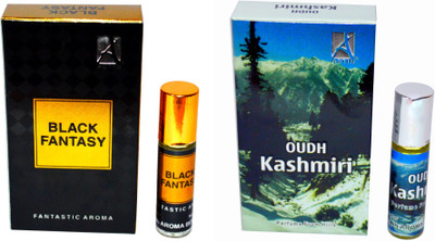 

Astin Black Fantasy and Kashmiri Oudh UAE Edition Floral Attar(Dehn el oud)