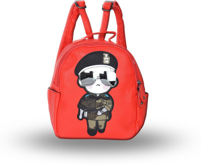 

VIOLET Designer Backpack 18 L Backpack(Red)