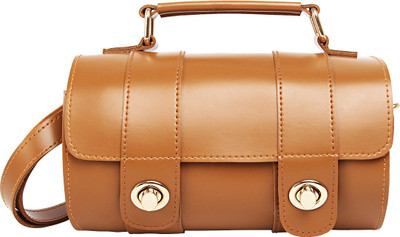 

Hashtasche Tan Cylinder Sling Waterproof Sling Bag(Brown, 5 inch)