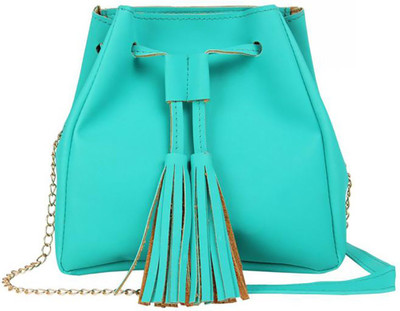 

Hashtasche Mint Drawstring sling Waterproof Sling Bag(Light Blue, 5 inch)