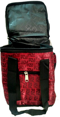 

UNK STYLE Big Size Waterproof Lunch Bag(Red, 11 inch)