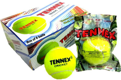 

Tennex Original Tennis Ball(Pack of 6, Green)