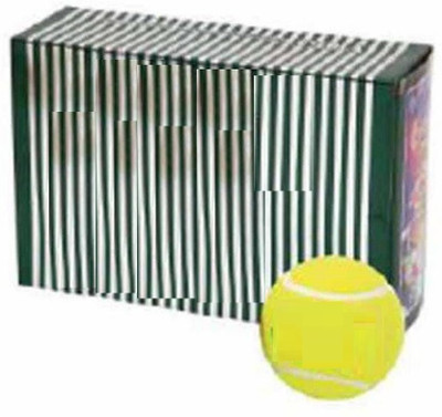

QUINERGYS ™ Sports Yellow Tennis Balls Sports Tournament Outdoor Fun Cricket Ball Cricket Tennis Ball(Pack of 4, Yellow), Yellow-type-020