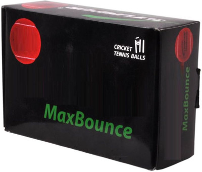 

QUINERGYS ® Waterproofed Tennis Ball, Denim Cricket, Single Ball- Heavy Cricket Tennis Ball(Pack of 3, Red), Red-type-042
