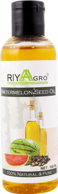 

RIYAAGRO 100 % Natrual & Pure Undiluted Cold Pressed Watermelon Oil For Hair-Scalp-Skin-Face-Nails-- 100 ml(100 ml)