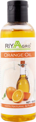 

RIYAAGRO 100 % Natrual & Pure Undiluted Cold Pressed Orange Oil For Hair-Scalp-Skin-Face-Nails-- 100 ml(100 ml)
