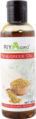 

RIYAAGRO 100 % Natrual & Pure Undiluted Cold Pressed Fenugreek Oil For Hair-Scalp-Skin-Face-Nails-- 100 ml(100 ml)