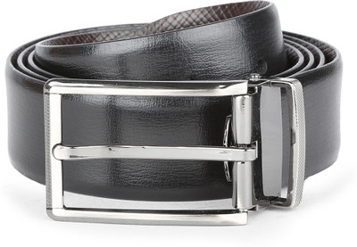 

Van Heusen Men Black Genuine Leather Belt, Van Heusen Men Formal Black Genuine Leather Reversible Belt