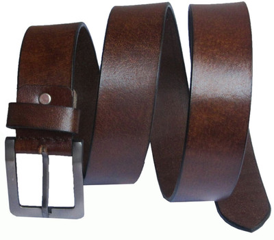 

formula Men Brown Genuine Leather Belt, Brown;black