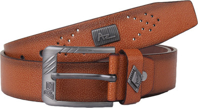 

JVoutfits Men Casual, Party, Evening Tan Artificial Leather Belt