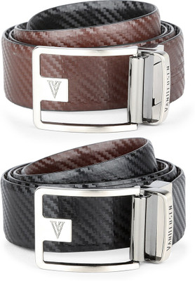 

Van Heusen Men Black Genuine Leather Reversible Belt, Van Heusen Men Casual Black, Brown Genuine Leather Reversible Belt, Van Heusen Men Black Genuine Leather Reversible Belt
