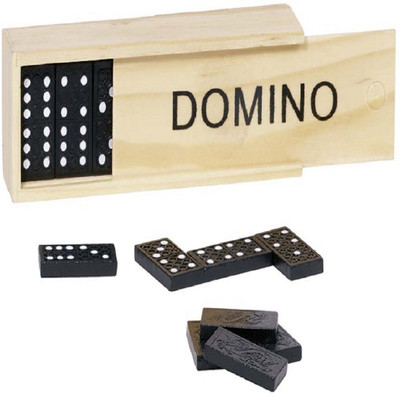 

Goki Domino Game in Wooden Box Board Game