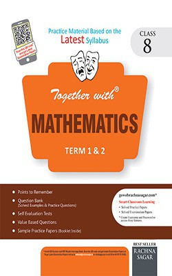Together With Practice Material for Class 8 Mathematics DAV Term 1 & 2 for 2019 Examination(English, Paperback, Rachna Sagar Expart Panel)