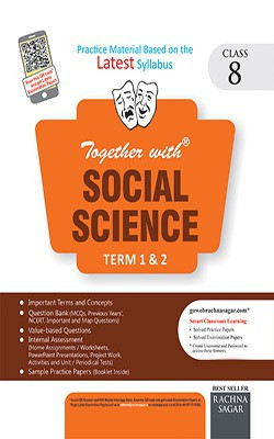 Together With Practice Material for Class 8 Social Science DAV Term 1 & 2 for 2019 Examination(English, Paperback, Rachna Sagar Expart Panel)