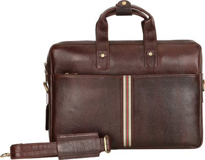 

Charpe TRKT-16019-CH Medium Briefcase - For Men & Women(Chocolate)