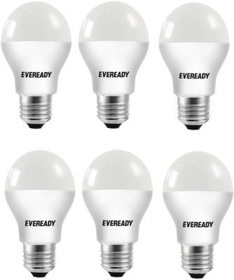 

Eveready 5 W Standard E27 LED Bulb(Yellow, Pack of 6)