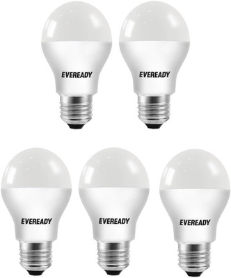 

Eveready 5 W Standard E27 LED Bulb(Yellow, Pack of 5)