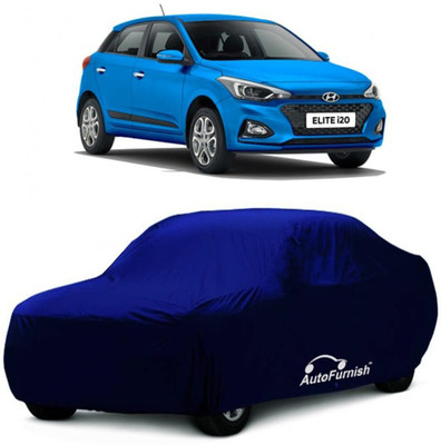 

Autofurnish Car Cover For Hyundai Elite i20 (Without Mirror Pockets)(Blue)