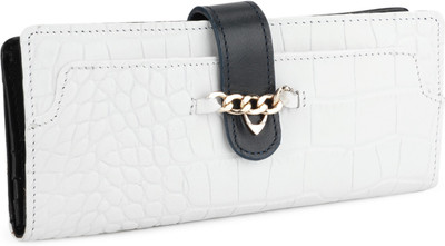 

Hidesign Casual White Clutch