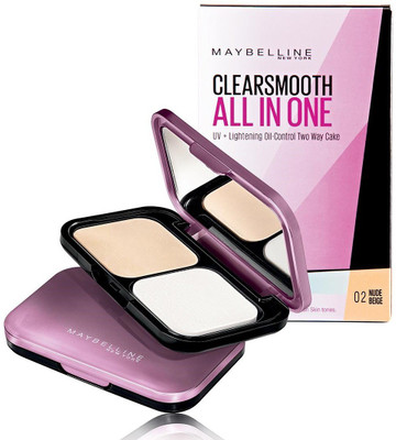 

Maybelline Clear Smooth All in One Compact(02 Nude Beige)