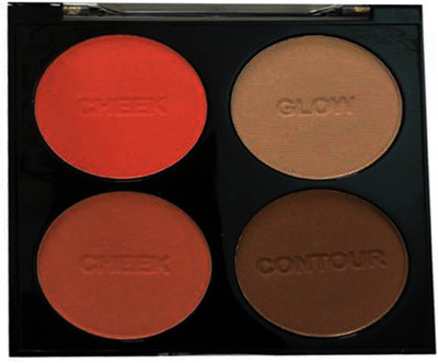 

KASCN ORIGINAL HIGH QUALITY SIVANNA COLORS MAKEUP STUDIO 2 HIGHLIGHTER PALETTE , 1 CHEEK AND 1 CONTOUR, FOR ALL SKIN TONE (HF-356/04) Concealer(MULTICOLOR)