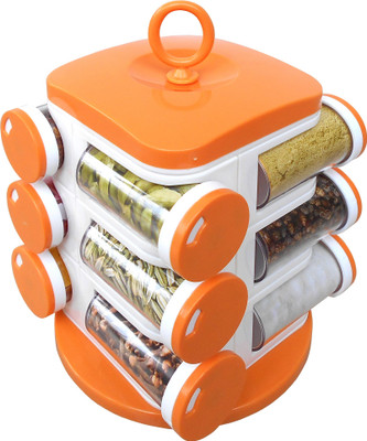 

Fashion Rokz Rotating freely 360° & 12 in one masala Rack 1 Piece Condiment Set(Plastic)