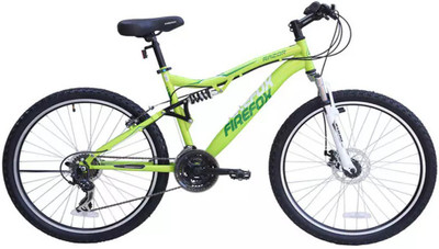 

Firefox Bicycle 26 (Razor 26D) Lime/Wht 26 T Mountain Cycle(21 Gear, White), Lime white