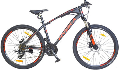 

Hydra Panther Front Suspention Disc Brake Bike For Adults Black&Red 26 T Mountain Cycle(21 Gear, Multicolor)