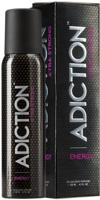 

Addiction Xtra Strong Energy Perfume Body Spray - For Men(122 ml)