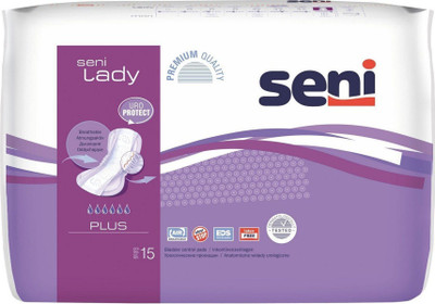 

seni Lady Plus Bladder Control Pad Adult Diapers - XL(15 Pieces)