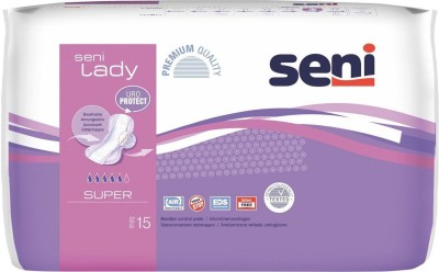 

seni Lady Super Bladder Control Pad Adult Diapers - XXL(15 Pieces)