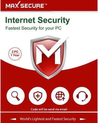 

Max Secure 3 User 1 Year Internet Security (Email Delivery - No CD)(Personal Edition)
