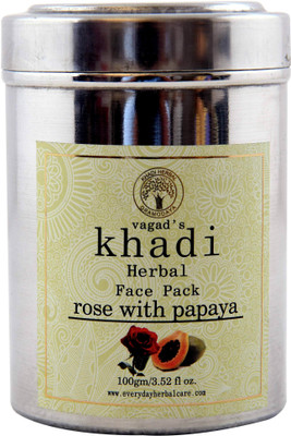 

Vagad's Khadi Rose With Papaya Face Pack(100 g)