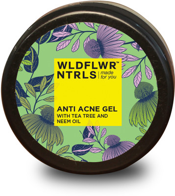 

WLDFLWR NTRLS Anti Acne Gel With Tea Tree and Neem Oil(25 g)