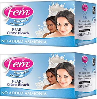 

Fem Pearl Creme Bleach (Pack Of 2)(314.4 g)