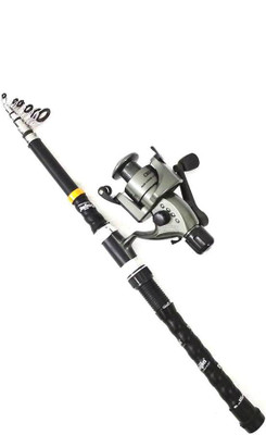 

Guru Kripa DAIJIA COBRA SET COMBO Black Fishing Rod(270 cm, .750, Black)