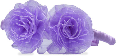 

Aarushi creations Purple pom pom Head Band, Hair Band(Purple)
