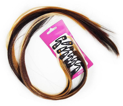

EKAN Coloured Extensions With Clip For Women And Girls, Multi Color,15 Gram, Model No-10452, Pack Of 1 Hair Extension
