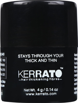 

Kerrato Hair Thickening Fibers 4gm Light Brown(4 g)