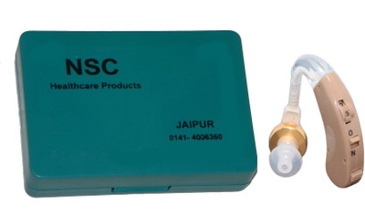 

NSC New Model volume control behind the ear Hearing Aid (Beige) Behind The Ear Hearing Aid(Beige)
