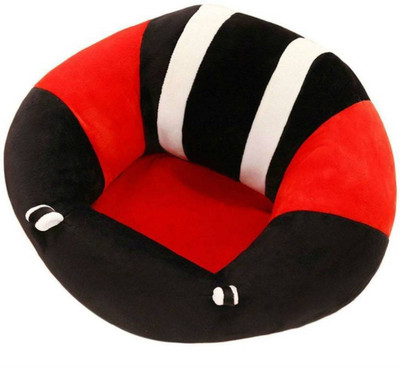 

VAISHNO Baby Training Supporting Seat to Learn Sitting Inflatable Sofa/ Chair(Red, Black)