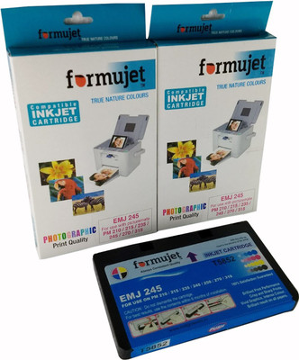 

Formujet Photo Cartridge for Epson Photo printers Epson Picturemate PM 245, PM 210, PM 215, PM 235, PM 250, PM 270, PM 310 Multi Color Ink(Cyan, Magenta, Yellow, Black)