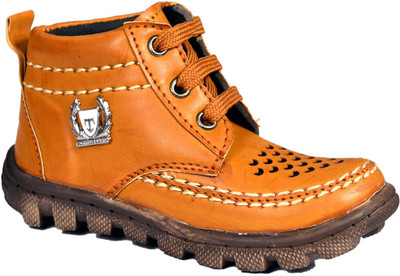 

Leon Boys Lace Casual Boots(Brown, Tan