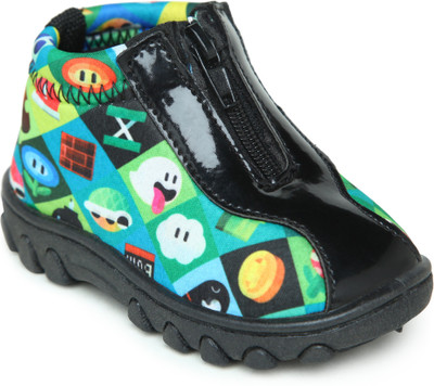 

Frestol Boys & Girls Slip on Sneakers(Multicolor