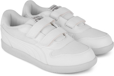 

Puma Boys & Girls Velcro Sneakers(White, Puma white-puma white