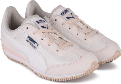 

Puma Boys & Girls Lace Running Shoes(Pink, Pearl-puma white