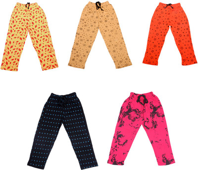 IndiWeaves Track Pant For Boys & Girls(Multicolor, Pack of 5)