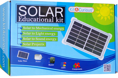 

Kit4Curious Solar educational learning kit Plug and Play(Multicolor)