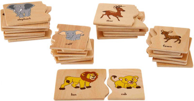 

Eduedge animal baby matching(Multicolor)