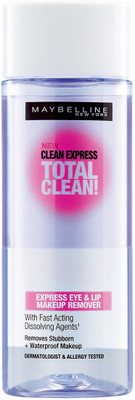 

Maybelline New Express Total Clean (Eye & Lip) Makeup Remover(70 ml)